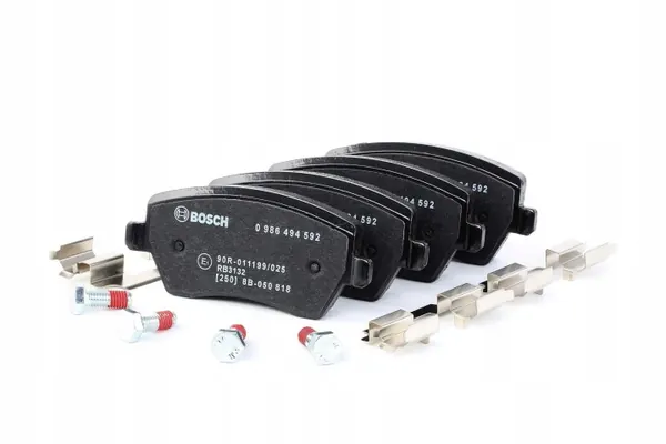 Bosch frambromsbelägg OEM 0 986 494 592 image 2