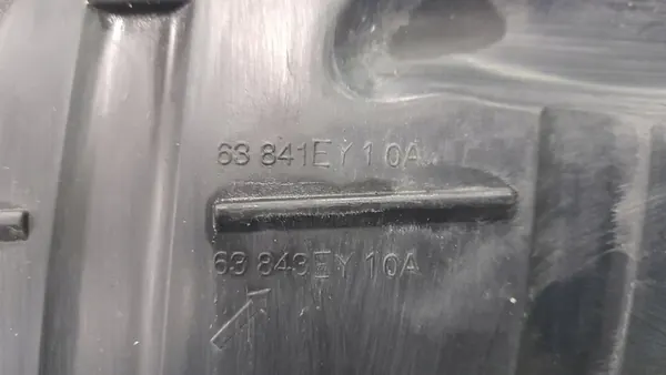 Nissan Qashqai J10 left front wheel arch image 10