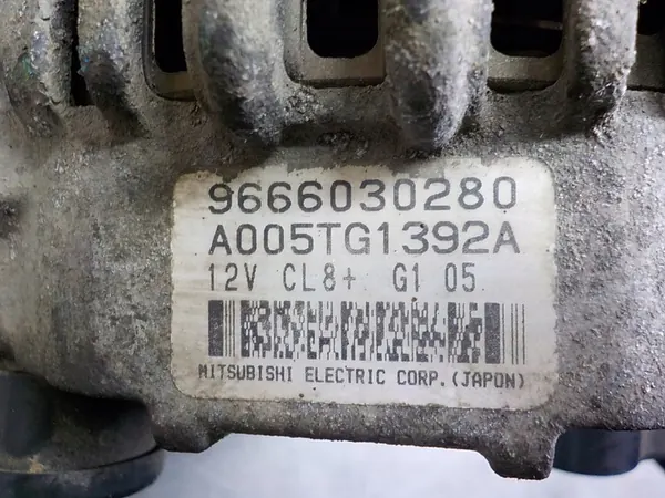 CITROEN C3 I 1.4 8V B Vaihtovirtageneraattori 9666030280 image 4