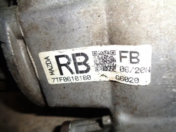 Boîte de vitesses Mazda 6 2.0 16V 6 vitesses RB 74k image 4