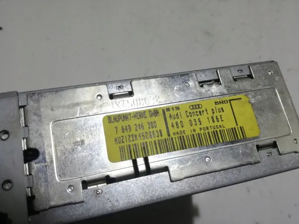 Audi A6 S6 C5 CD/DVD/GPS Radio OEM 7649246380 image 5