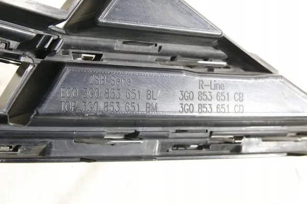 Upper Grill VW Passat B8 2019-2023 OEM 3g0853653n image 6