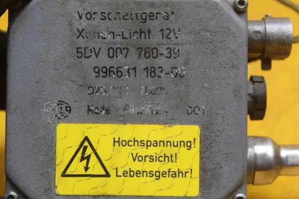 Xenon-lampa ballast höger fram Audi A8 D2 image 2