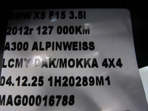 BMW X5 F15 Rechter Kofferbakafdekking OEM 51477326680 image 6