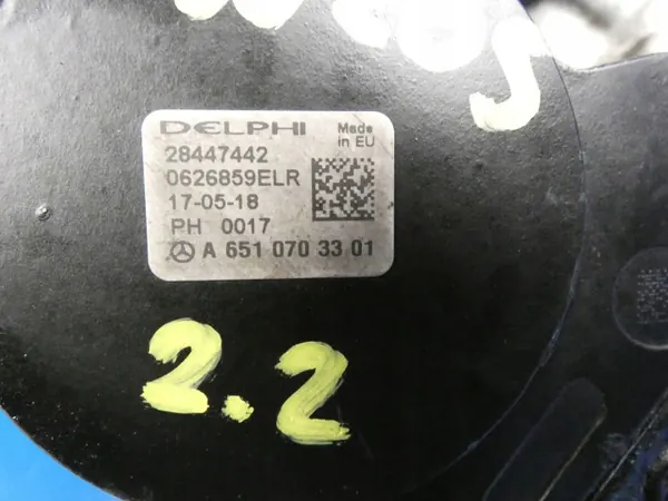 Pompe haute pression Mercedes-Benz OE A6510703301 image 3