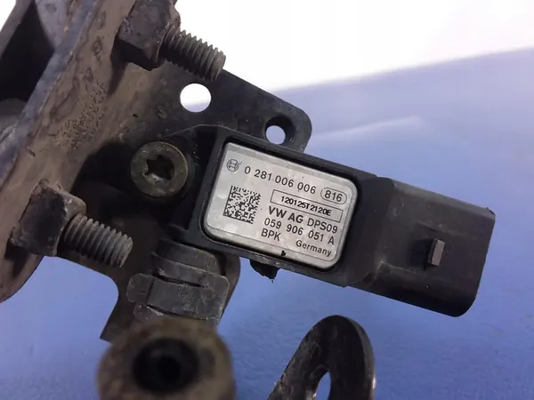 DPF-sensorrör VW Phaeton 3.0 TDI 3D0131552E image 7