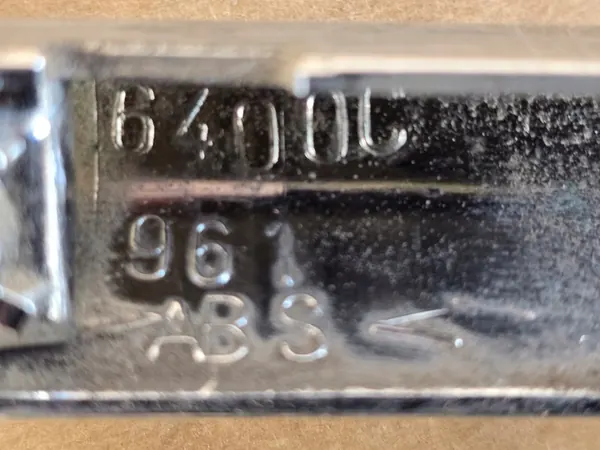 Mitsubishi ASX Chrome Bumper Trim 10-13 6400C961 image 3