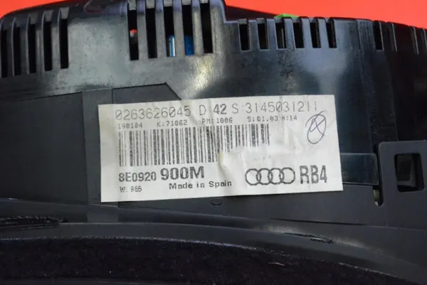 OEM 8E0920900M Mittaristo Audi A4 B6 1.9 TDI 130 hv image 10