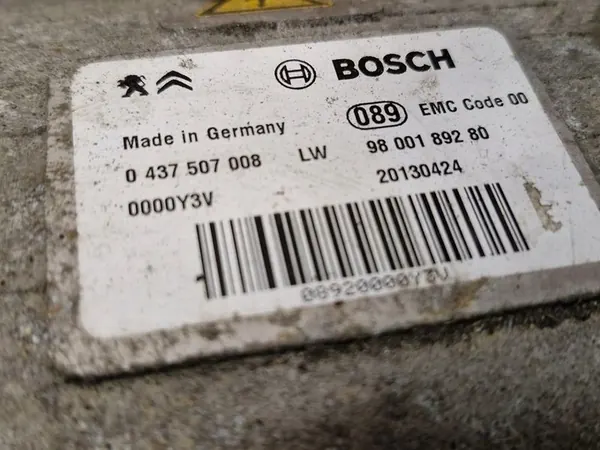 Sähkökone Takana CITROEN DS5 PEUGEOT 508 OEM 9800189280 image 4