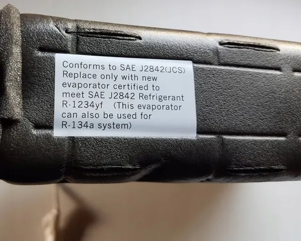 Mazda 3 III A/C verwarmingskern OEM SAE J2842 image 7