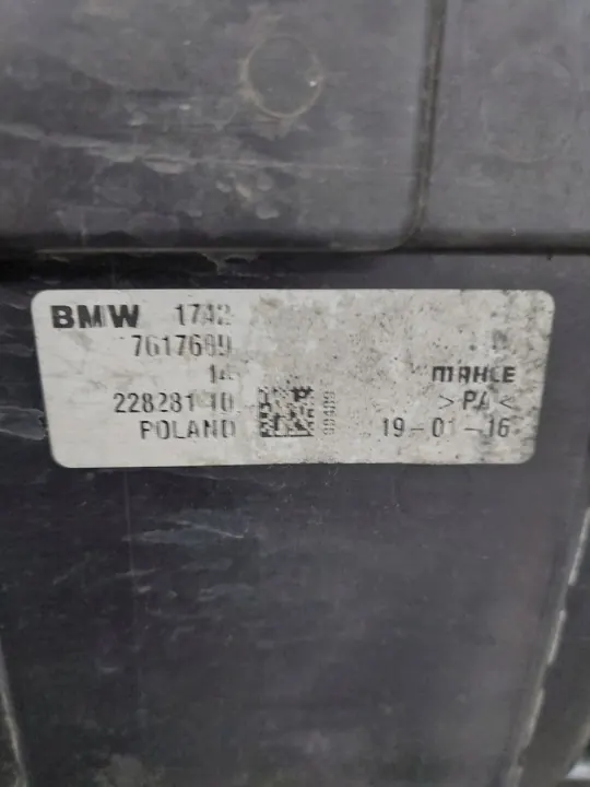 MINI COOPER F55 F56 14- BMW F48 F46 1.2B CHŁODNICE WENTYLATOR KPL image 9