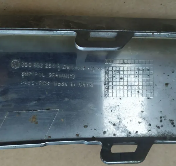 Volkswagen OE 3G0853254B Puskurin Kromilista image 3