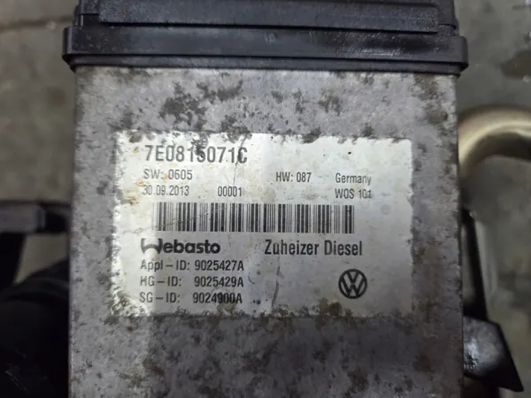 Aquecedor Webasto VW T5 LIFT OEM 7E0815071C image 3