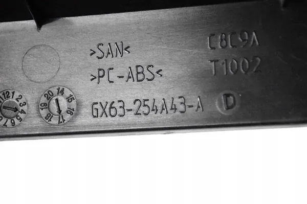 Vertical Trim Left Rear Door Jaguar XF (X260) GX63254A43AD image 5