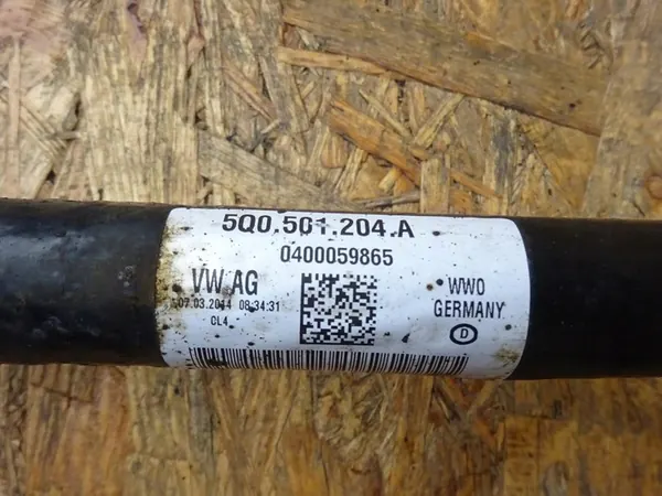 GOLF VII R AUDI S3 2.0 TFSI Höger Bakaxel OEM 5Q0501204A image 9