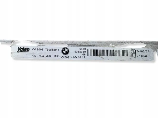BMW T915589F Grattoir Condenseur Climatisation - Pièce OE image 3