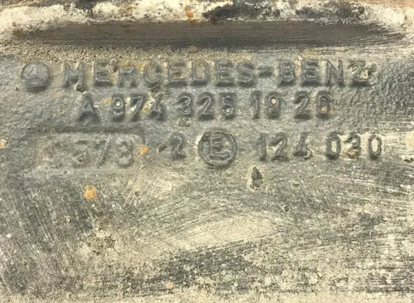 A9743251926 Mercedes-Benz Bladveerwig, Linker As image 5