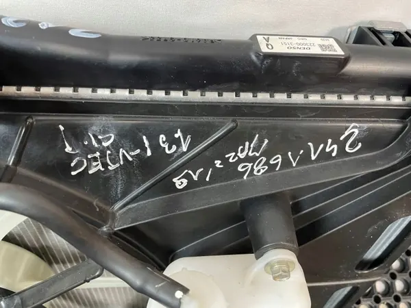 KOMPLET CHŁODNIC CHŁODNICE WENTYLATOR HONDA JAZZ IV 1.3 I-VTEC 2015- image 7