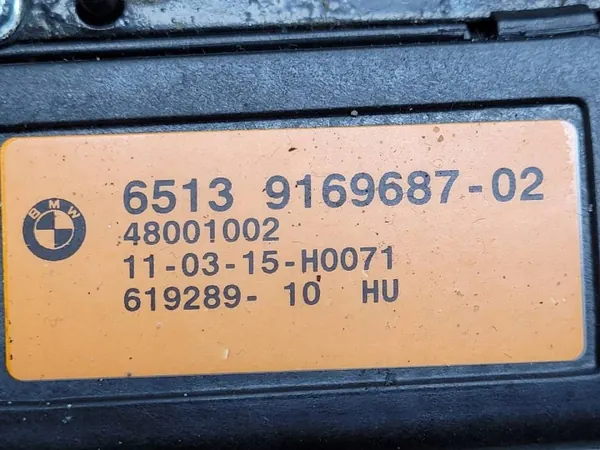 Linker woofer OEM 9169687 BMW 5 F10/F11 image 6