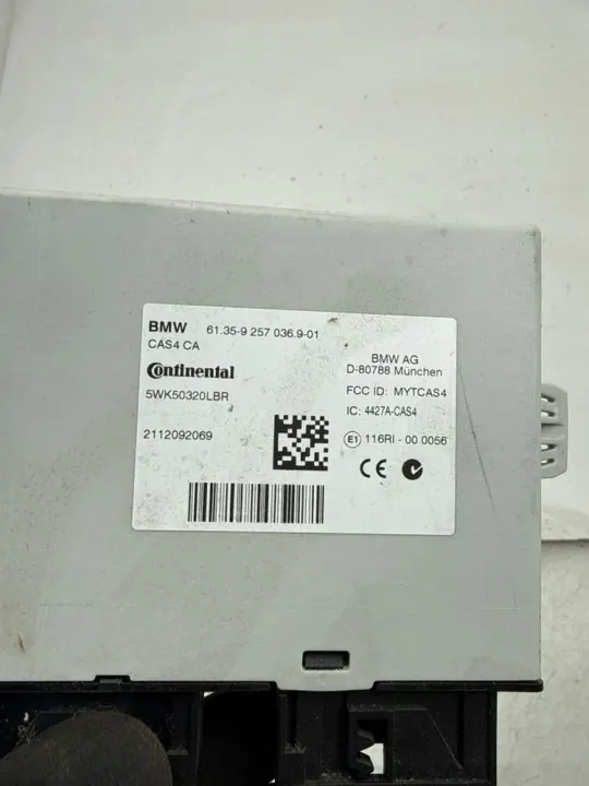 Module CAS BMW OEM 9257036 pour 5 GT F07 2012 image 6