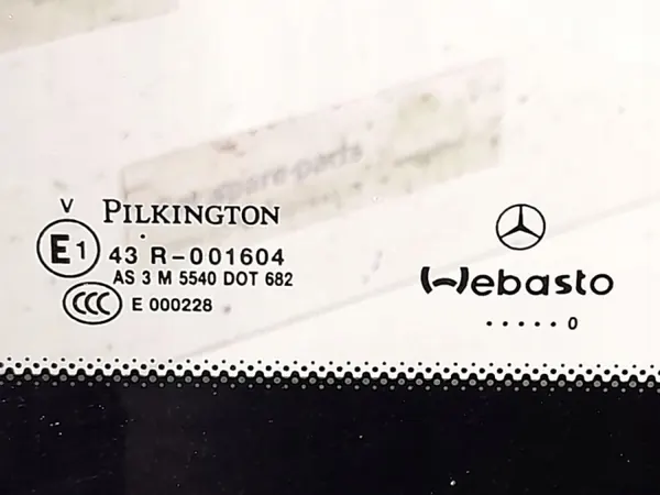 Mercedes-Benz OEM A2077800221 Panoramadak Glas image 4