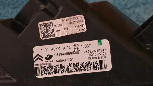 Halogeen LED Dagrijlicht Rechts Citroen Berlingo IV image 7