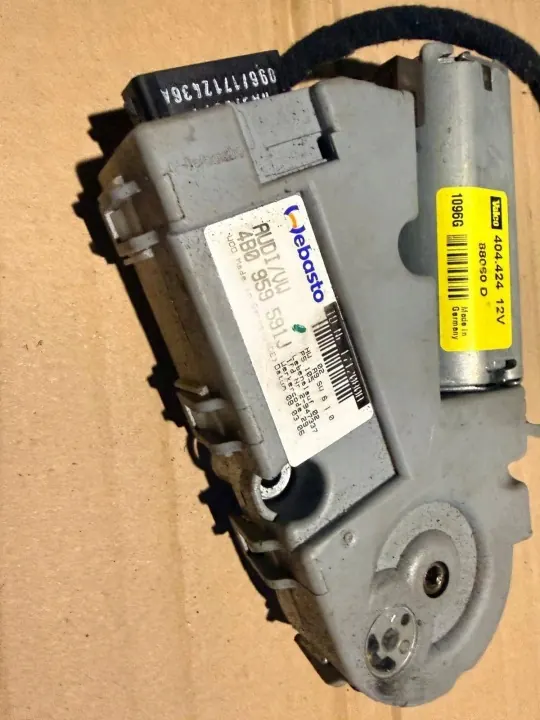Zonnedakmotor OEM 4B0959591J voor Audi VW Skoda Seat image 3