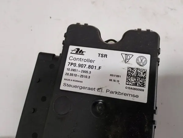 Módulo de freno de mano Porsche OEM 7P0907801F - Usado image 3