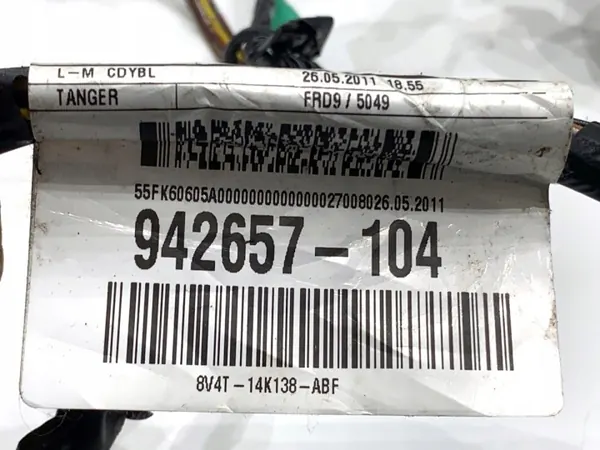 Etummainen oikea ovijohtosarja FORD KUGA I OEM LORK-2281-33340 image 4