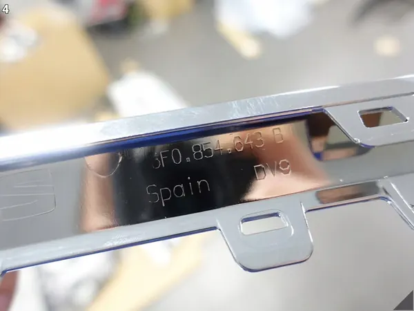 SEAT IBIZA V 5 6F0 17- Chrome Grill Frame 2ZZ image 5