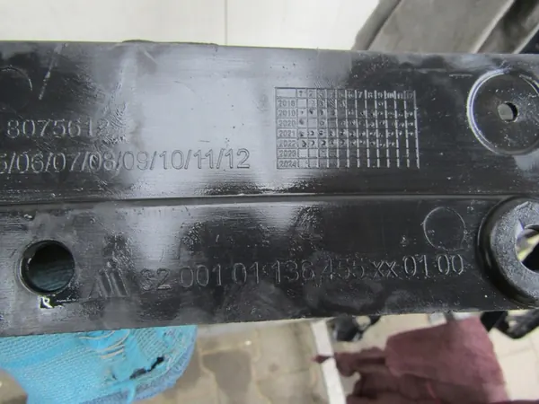 Spoiler Monteringsförstärkning Fram BMW F40 M SPORT OEM image 8