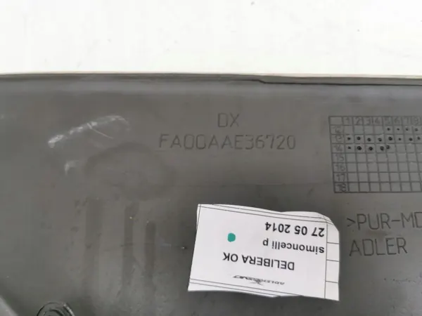 Peças túnel central lado direito Maserati Ghibli 2014 OEM FA00AAE36720 image 10