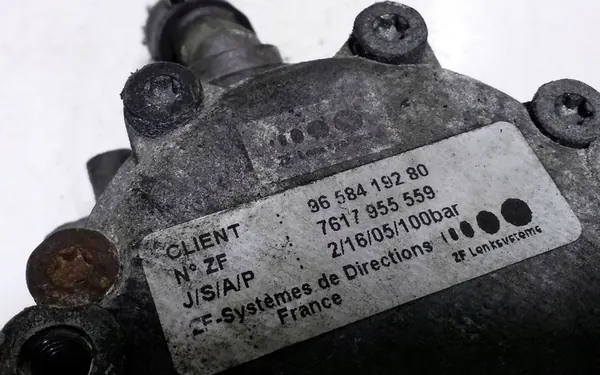 Servostyrning PEUGEOT 407 1.6L Diesel 2005 image 4