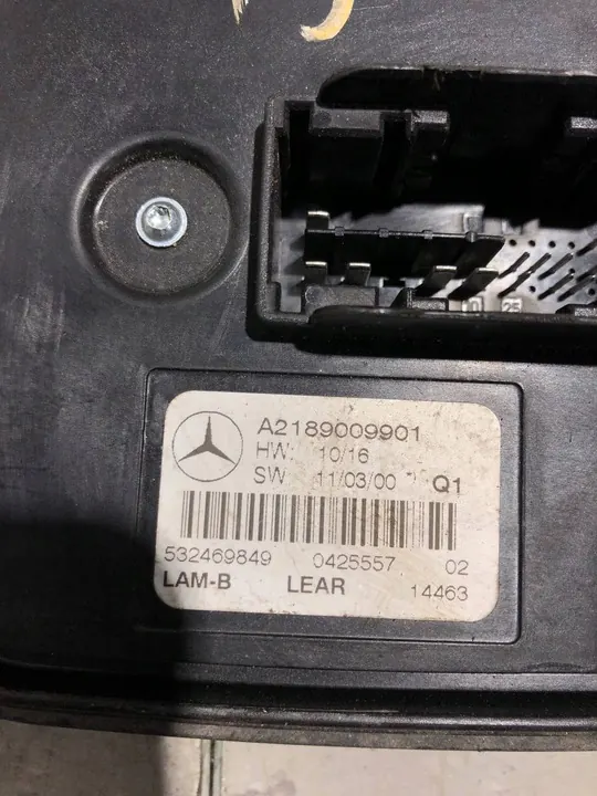 LED-controller Mercedes-Benz C W204 A2189009901 image 2