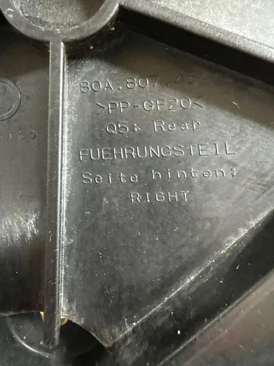 Deslizamento de Para-choque Direito Audi Q5 image 2