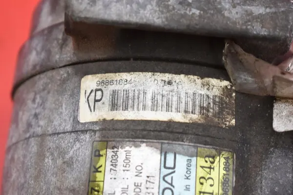 Compresseur de Climatisation Chevrolet Captiva 96861884 image 8