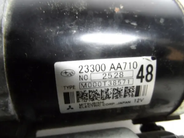 Motor de arranque Subaru Impreza XV Sport 2.0 USA 2014 23300AA710 image 4
