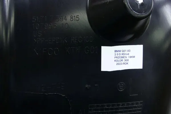OEM 7394815 Etupuskuri vasen BMW X3 G01 LCI image 4