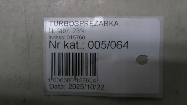 Opel OE Turbo 55581460 Zafira C 2.0D:lle image 6
