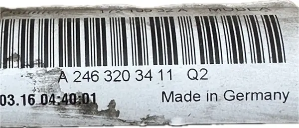 Stabilizzatore anteriore Mercedes A W176 B W246 CLA W117 GLA X156 image 2