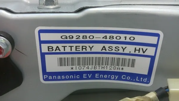 OEM G9280-48010 Batterie für Lexus RX400 3.3 V6 image 7