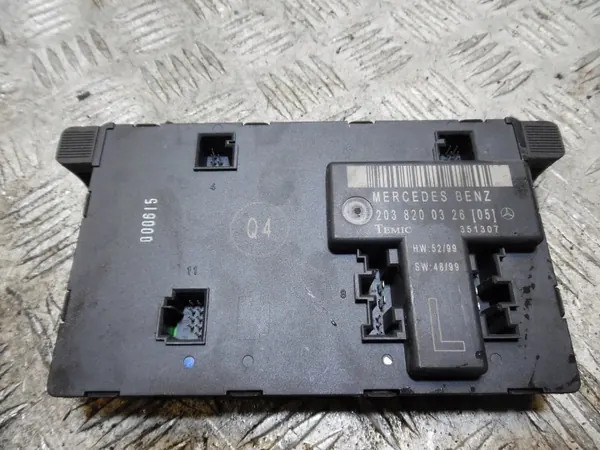 Módulo de porta Mercedes OEM 2038200326 05 esquerdo dianteiro image 3