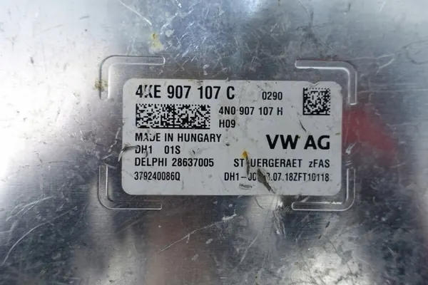 Controlador Câmera VW AUDI ZFAS 4K4907107C image 6