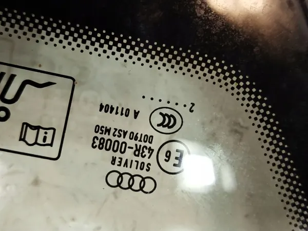 Begagnad Karossglas Vänster Bak Audi A8 D4 Long OEM 4H4845299 image 4