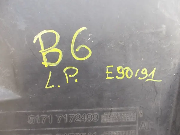 BMW 3 E90 E91 LIFT 08-12 Left Front Wheel Arch image 3