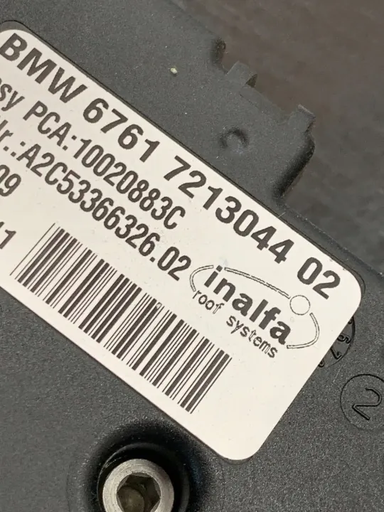 Schiebedachmotor BMW X3 F25 OEM 10020883C image 3