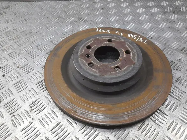 Linker achterremschijf Mercedes-Benz GL X166 2013 A1664230212 image 4