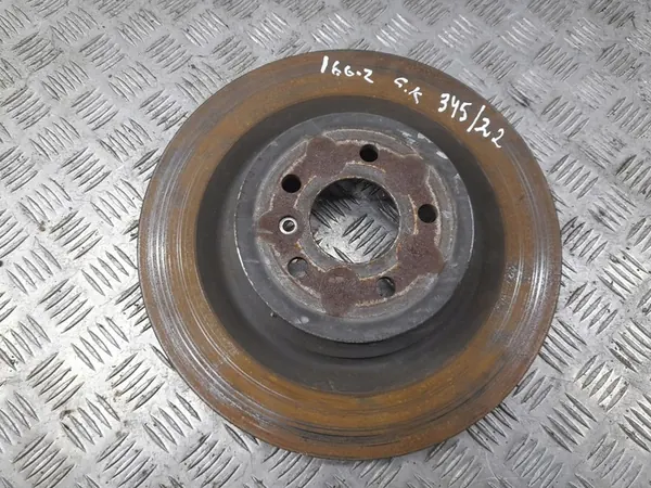 Linker achterremschijf Mercedes-Benz GL X166 2013 A1664230212 image 6