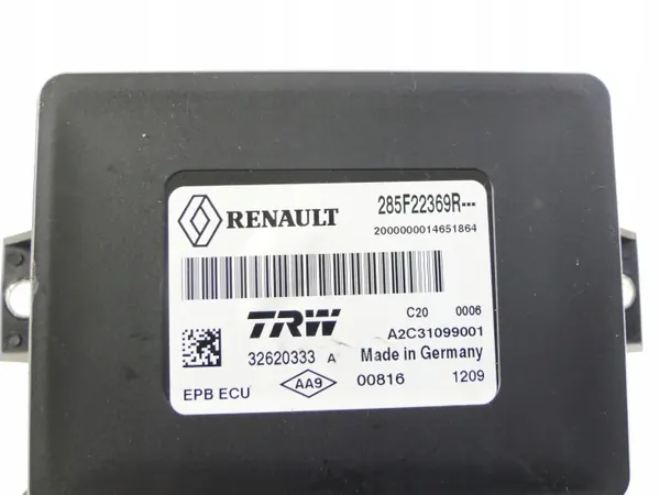 El handbroms modul OEM 285F22369R Renault Scenic III image 5