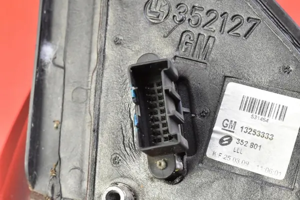 Vasen Peili Musta Opel Vectra C GTS 02-05 13253333 image 9